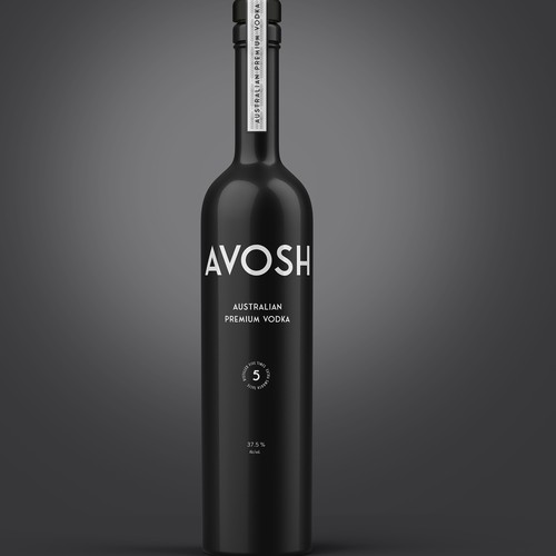 Design a New Label for a Premium Australian Vodka Design by LABELL®