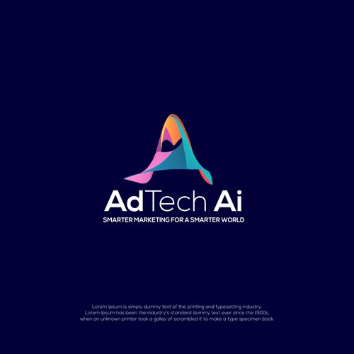 *New* AdTech.AI (or AdTech AI) : Advertising SAAS Company !need an identity! Design by knight brands™