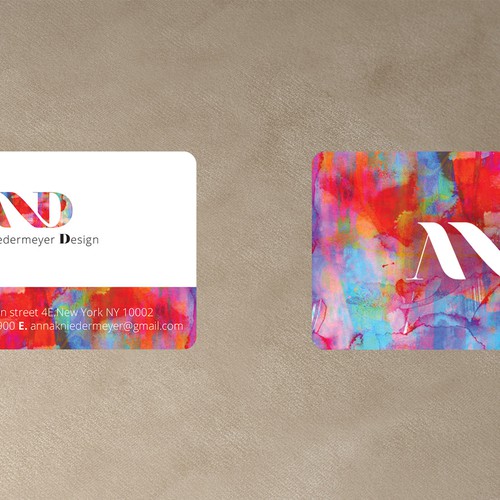Create a beautiful designer business card Diseño de stoodio.id