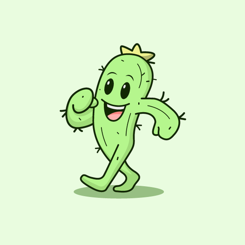 Illustrated Character Logo for Newsletter Design by AdriánKG