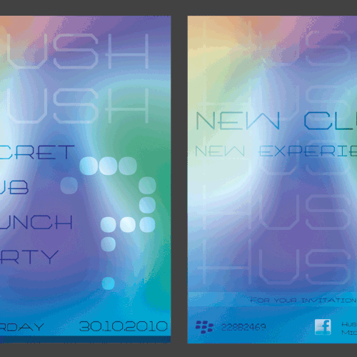 Exclusive Secret VIP Launch Party Poster/Flyer Ontwerp door theaeffect