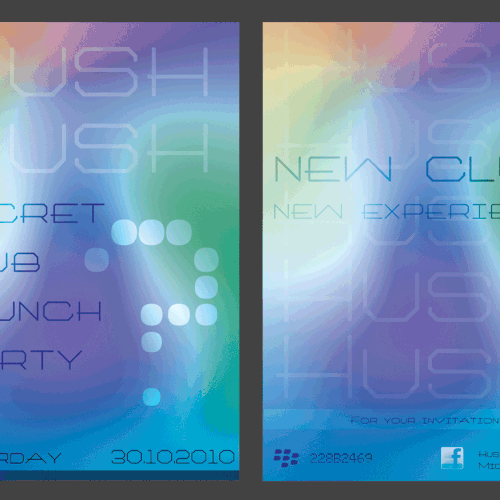 Exclusive Secret VIP Launch Party Poster/Flyer Design by theaeffect