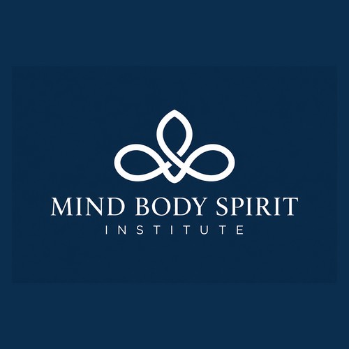 "Create a Sophisticated, World-Class Brand Identity for The Mind Body Spirit Institute" winning Business card