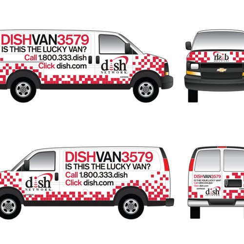 V&S 002 ~ REDESIGN THE DISH NETWORK INSTALLATION FLEET デザイン by toaster