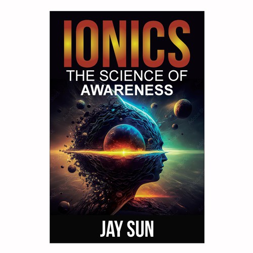 Book design for new consciousness science Design by anisha umělec