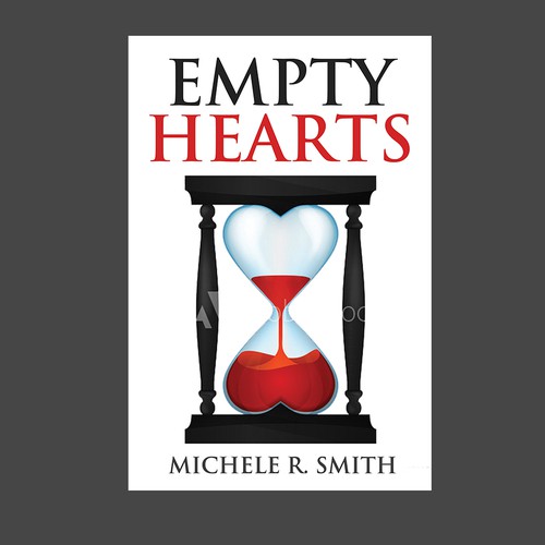 Design a book cover that appeals to an empty heart. Design by DezignManiac