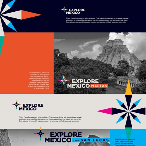 Designs | Explore Mexico | Logo & brand identity pack contest