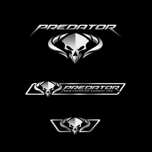 Aggressive Logo Design for an Motorcycle Exhaust (Predator) Design by kil_pixel