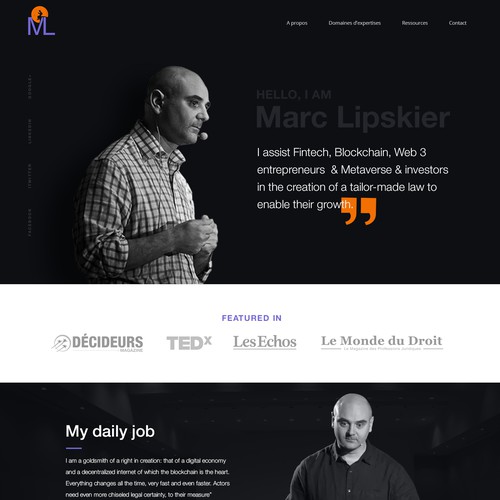 ML website Design by sandy#ogma