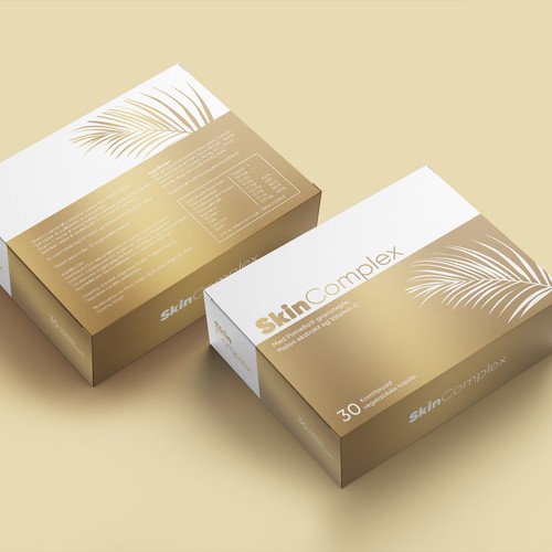 Box design for a advanced skin care supplement Design by ibrhmglbs