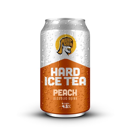 Hard Ice tea Can Design - Be Fun ! Design by sougatacreative