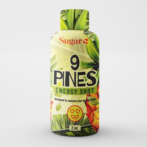 9Pines Pineapple shot by Sugar 💦 Design by Cameleon77