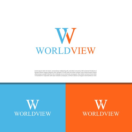 WorldView Magazine Logo Design by Rabeyi