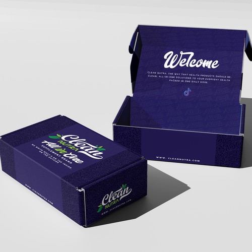 Influencer Branding Box Design Needed For Leading Health Brand Design by DagDigi