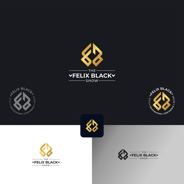 Design by is_RoM 9raphic titled "initial letters "f&b""