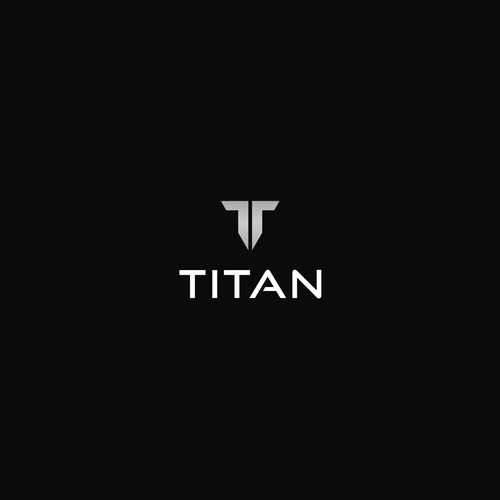 Titan watch shop logo design