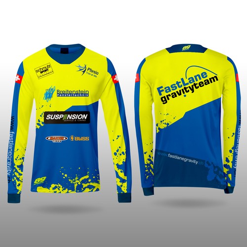 Create a cool Jersey for our Mountainbike - Kiddies Design von Stas Aer