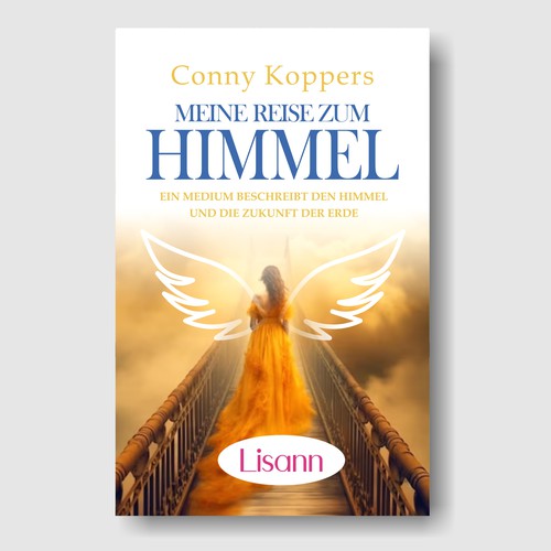 Cover for spiritual book My Journey to Heaven Design por i-ali