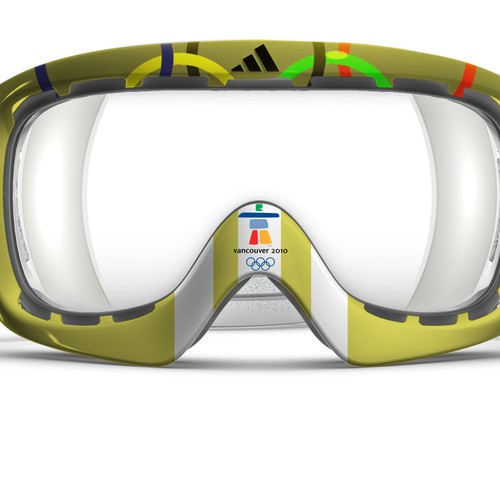 Design adidas goggles for Winter Olympics Diseño de GIWO