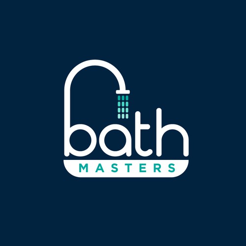 Create a Unique and easily identifiable logo for Bath Masters!! Design by Transformed Design Inc.