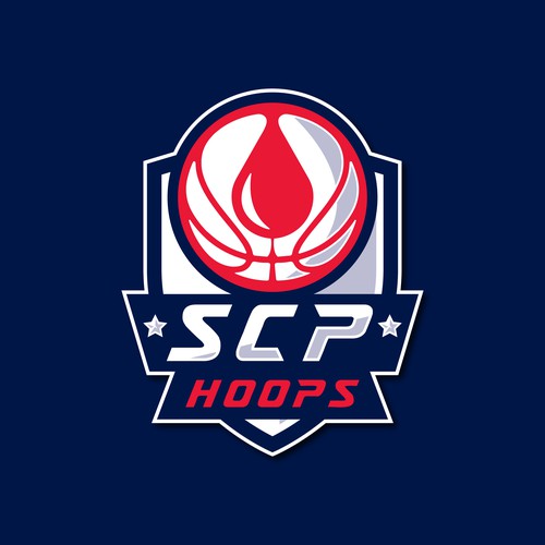 Basketball Logo for Team 'SCD Hoops' - Your Winning Logo Featured on Major Sports Network Design by reiffal®