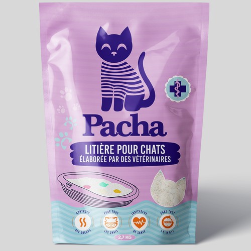 Cat Litter startup Minimalistic packaging - Contest Design von agooshe