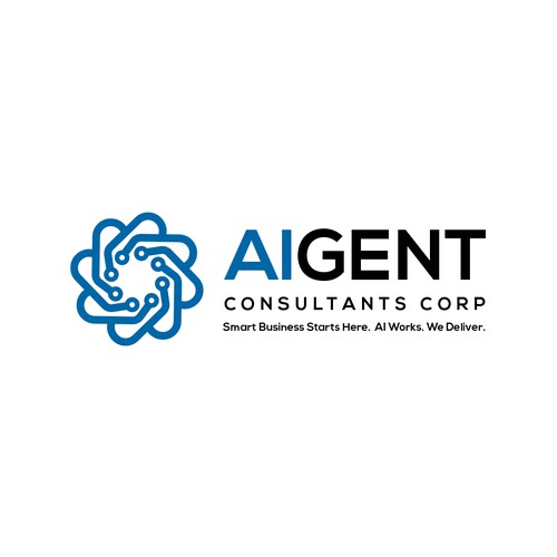 AI Agent Company: Appealing to small to medium sized businesses. Design by Alvianks