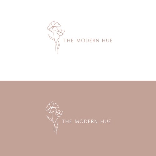 The Modern Hue Logo Design by Ash15