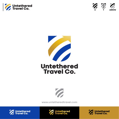 whimsical logo for travel agency that depicts an untethered lifestyle Design réalisé par G-XHA