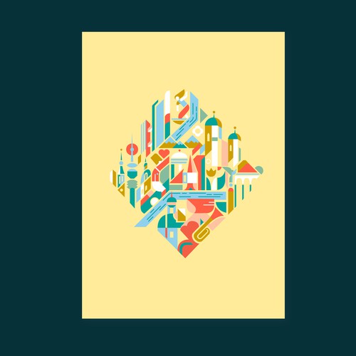 99d Community Contest: Create a poster for the beautiful city of Munich (MULTIPLE WINNERS!) Diseño de Trajan Jia
