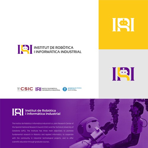 Create a logo for a scientific research institution on robotics and intelligent systems Réalisé par NYEgeeks