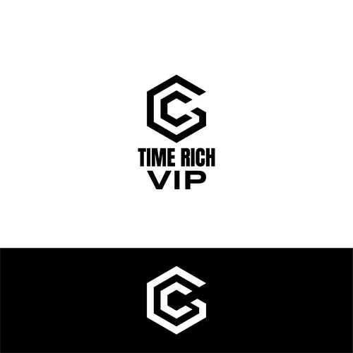 Time Rich VIP Logo Design by ESIXA