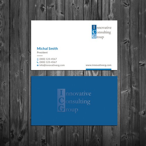 Design di ICG Business Cards di Roni_