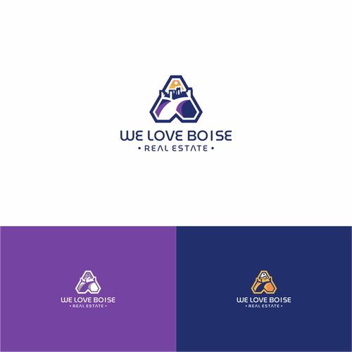 Logo creation capturing quality of life and moving to Boise, ID w/outdoors and downtown components Design by pecellele pencil