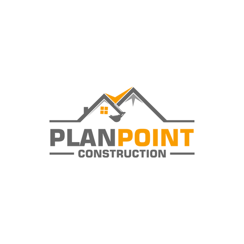 PlanPoint Construction Logo Needs A Remodel Design by sabarsubur