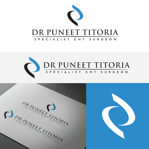 Design a logo and branding for a high-end private ENT (Ear, nose & throat) surgeon Design by BUSYRO