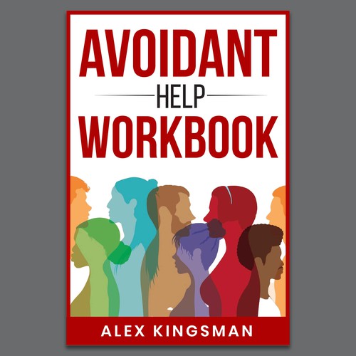 Workbook book cover on Avoidant Attachment Style Design by Unboxing Studio