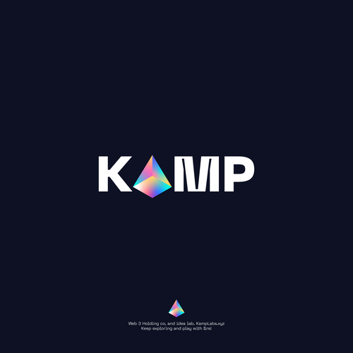 Web 3 Logo KAMP Design by EsrasStudio