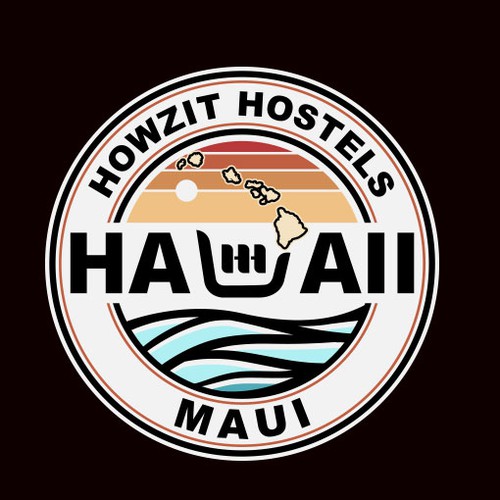 Maui - Hawaii Hostel looking for retail merch design! Design by mozaikworld