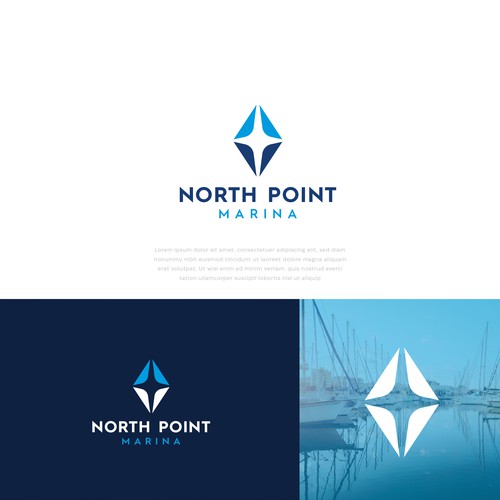 high end resort marina in search of rebranding Design by genesis.design