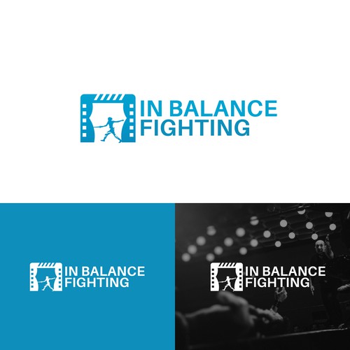 Stage combat logo that is sleek and pops to attract both students and production companies. Design by Qinzi Std