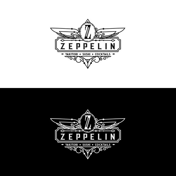 Logo Concept For Sushi & Cocktails Bar