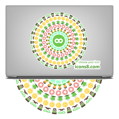 Cool stickers for the back of a laptop Sticker contest