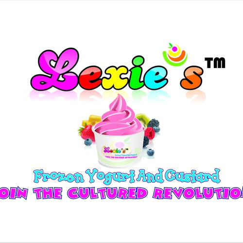 Lexie's™- Self Serve Frozen Yogurt and Custard  Design by rapnxz