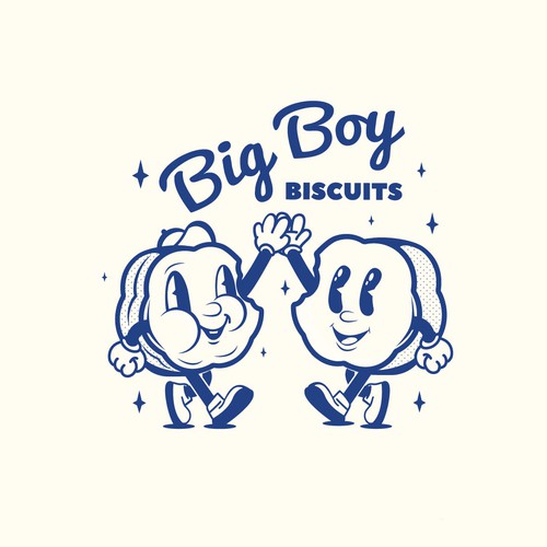 Modern logo for a southern Biscuit restaurant Design by Mararti