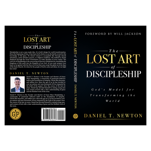 Life-Changing Book for Leaders & Young Adults: "The Lost Art of Discipleship" Design by praveen007