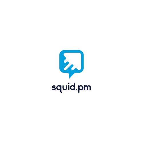 Design a squid logo for a messaging app/website/social network Design by Dadio!