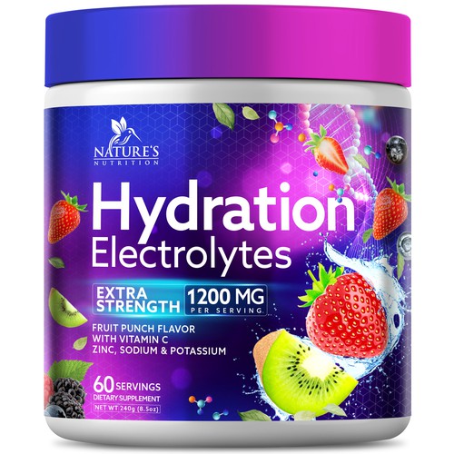 Hydration Electrolytes Design Needed for Nature's Nutrition Design by Black-Pepper