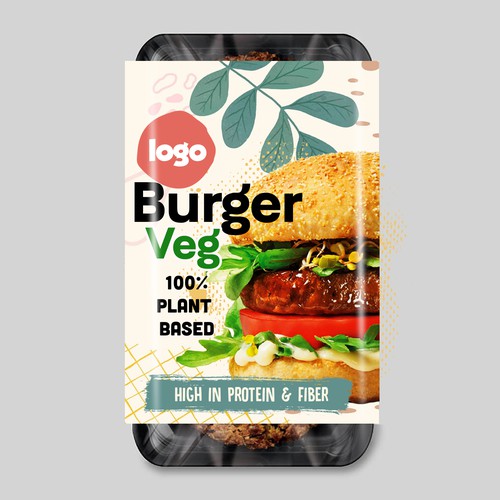 Vege food packaging design Design by Chris John'son