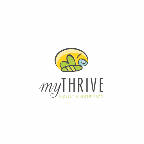 Logo design for myTHRIVE, holistic nutritionists Design by ArtiMaki